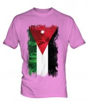 Jordan Grunge Flag Mens T-Shirt