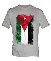 Jordan Grunge Flag Mens T-Shirt