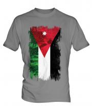 Jordan Grunge Flag Mens T-Shirt