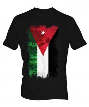 Jordan Grunge Flag Mens T-Shirt