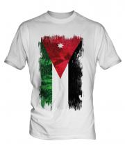 Jordan Grunge Flag Mens T-Shirt