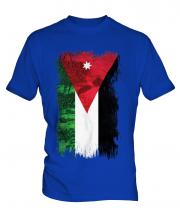 Jordan Grunge Flag Mens T-Shirt