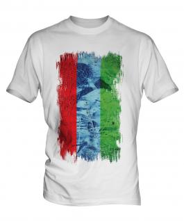 Karelia Grunge Flag Mens T-Shirt