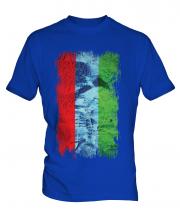 Karelia Grunge Flag Mens T-Shirt