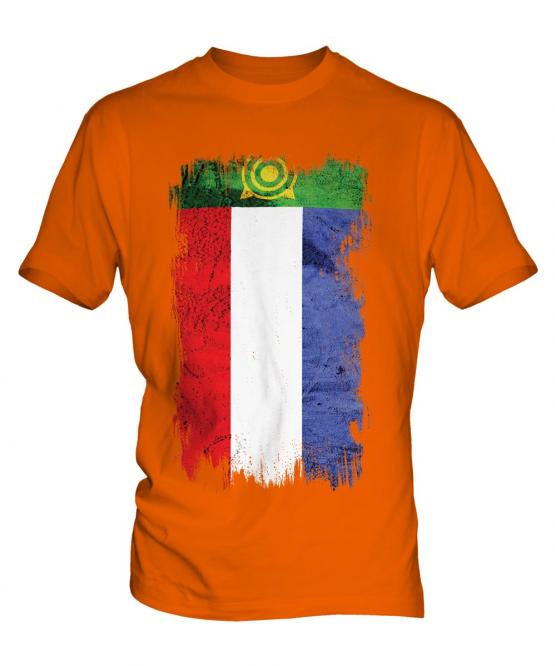 Khakassia Grunge Flag Mens T-Shirt