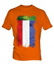 Khakassia Grunge Flag Mens T-Shirt