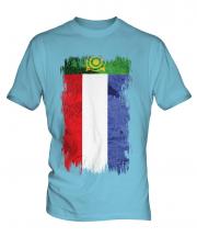 Khakassia Grunge Flag Mens T-Shirt