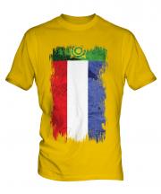 Khakassia Grunge Flag Mens T-Shirt