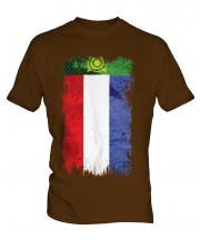 Khakassia Grunge Flag Mens T-Shirt