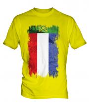 Khakassia Grunge Flag Mens T-Shirt