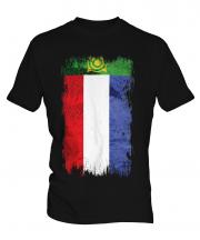 Khakassia Grunge Flag Mens T-Shirt