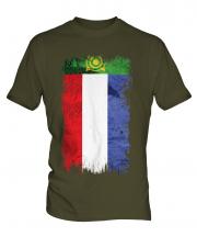 Khakassia Grunge Flag Mens T-Shirt