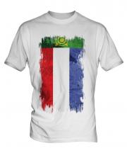 Khakassia Grunge Flag Mens T-Shirt