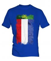 Khakassia Grunge Flag Mens T-Shirt