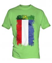 Khakassia Grunge Flag Mens T-Shirt