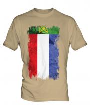 Khakassia Grunge Flag Mens T-Shirt