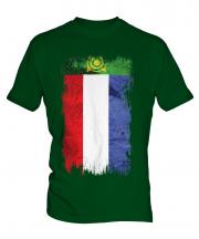Khakassia Grunge Flag Mens T-Shirt