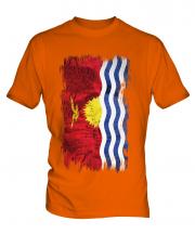 Kiribati Grunge Flag Mens T-Shirt