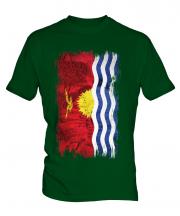 Kiribati Grunge Flag Mens T-Shirt