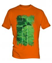 Ladonia Grunge Flag Mens T-Shirt