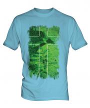 Ladonia Grunge Flag Mens T-Shirt