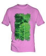 Ladonia Grunge Flag Mens T-Shirt
