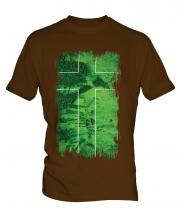Ladonia Grunge Flag Mens T-Shirt