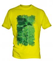 Ladonia Grunge Flag Mens T-Shirt