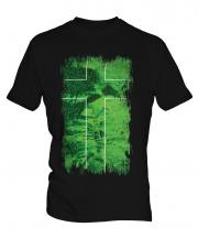 Ladonia Grunge Flag Mens T-Shirt