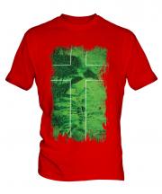 Ladonia Grunge Flag Mens T-Shirt