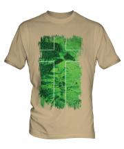 Ladonia Grunge Flag Mens T-Shirt