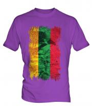 Lithuania Grunge Flag Mens T-Shirt