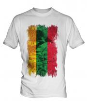 Lithuania Grunge Flag Mens T-Shirt