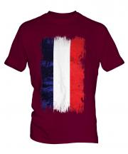 Los Altos Grunge Flag Mens T-Shirt