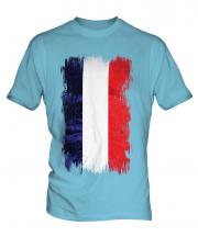 Los Altos Grunge Flag Mens T-Shirt