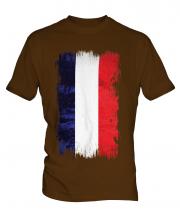 Los Altos Grunge Flag Mens T-Shirt