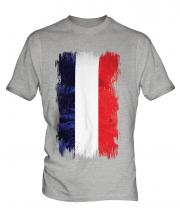 Los Altos Grunge Flag Mens T-Shirt