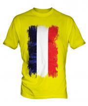 Los Altos Grunge Flag Mens T-Shirt