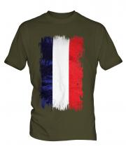 Los Altos Grunge Flag Mens T-Shirt
