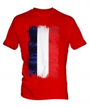 Los Altos Grunge Flag Mens T-Shirt