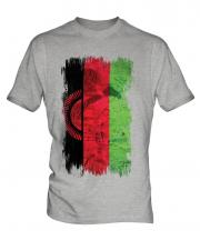 Malawi Grunge Flag Mens T-Shirt