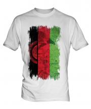 Malawi Grunge Flag Mens T-Shirt
