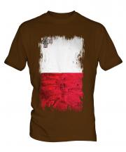 Malta Grunge Flag Mens T-Shirt