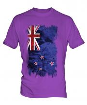 New Zealand Grunge Flag Mens T-Shirt