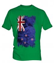 New Zealand Grunge Flag Mens T-Shirt