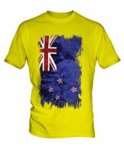 New Zealand Grunge Flag Mens T-Shirt