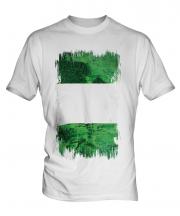 Nigeria Grunge Flag Mens T-Shirt