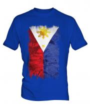 Philippines Grunge Flag Mens T-Shirt