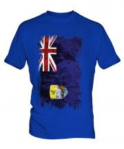 Saint Helena Grunge Flag Mens T-Shirt