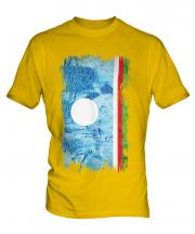 Sakha Republic Grunge Flag Mens T-Shirt